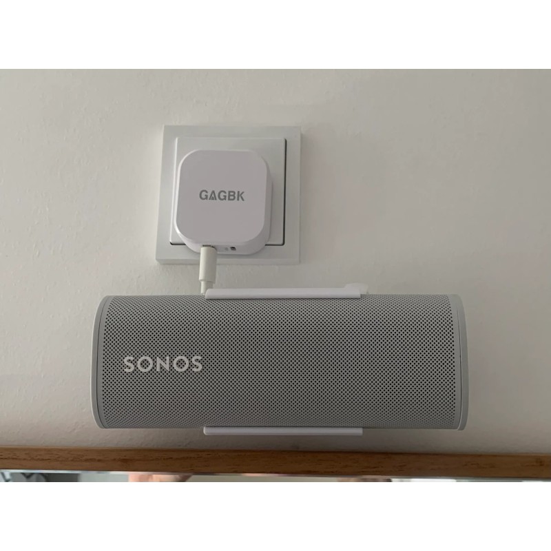 Sonos Roam/Roam 2 horizontale wandhouder Sonos Roam/Roam 2 horizontale wandhouder