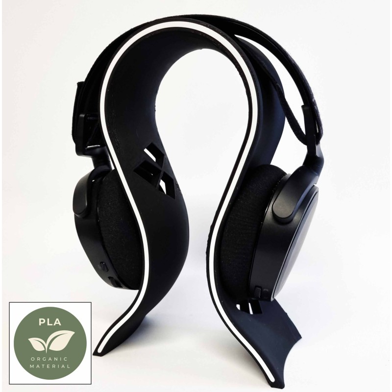 Koptelefoonhouder voor onder tafel / plank