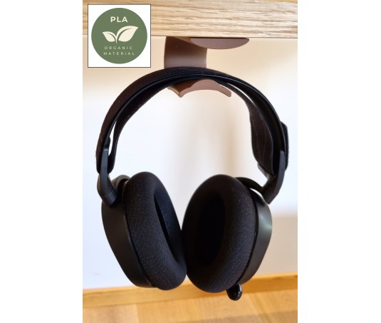 Koptelefoonhouder voor onder bureau / plank