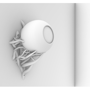 Entangled HomePod mini muurbeugel