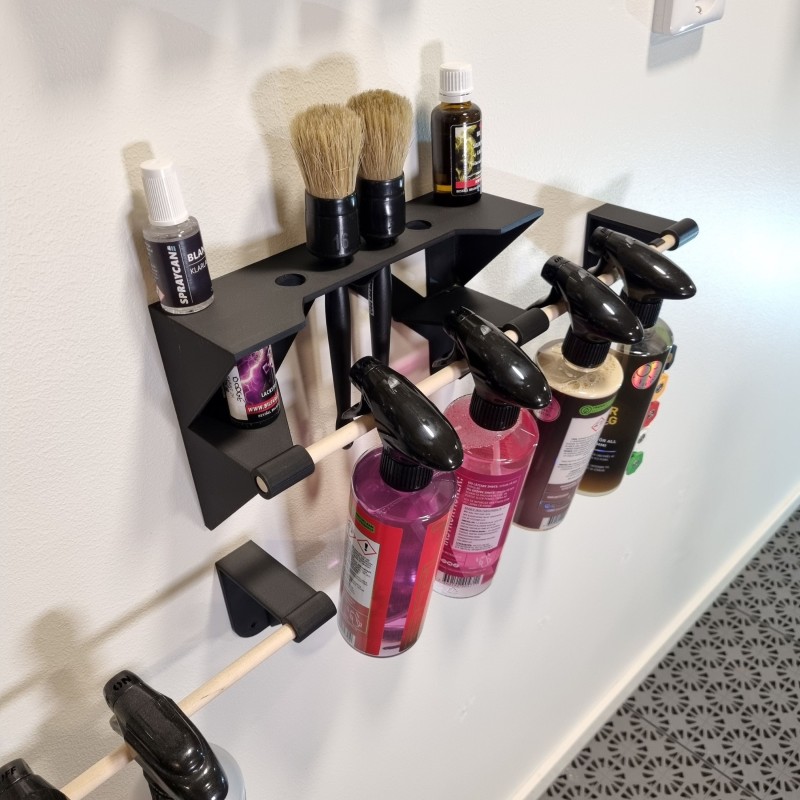 Houder voor spuitflessen / kwastenhouder Houder voor spuitflessen / kwastenhouder