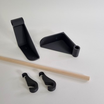 Houder voor spuitflessen