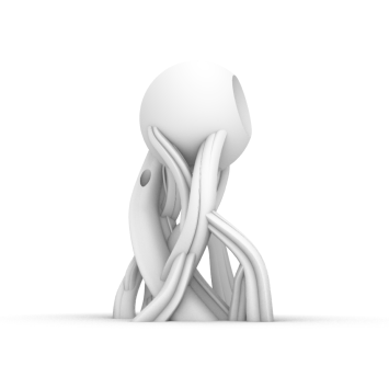 Amazon Dot max - branch stand