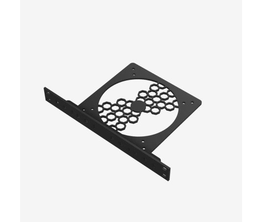 10" Rack-ventilatorpaneel voor 120–140 mm Ventilatoren