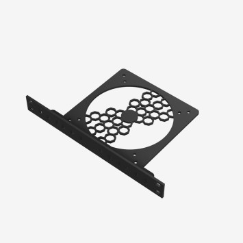 10" Rack-ventilatorpaneel voor 120–140 mm Ventilatoren