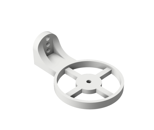 Netatmo Muurbeugel voor Regen- en Windsensor – Weerbestendige Bevestiging