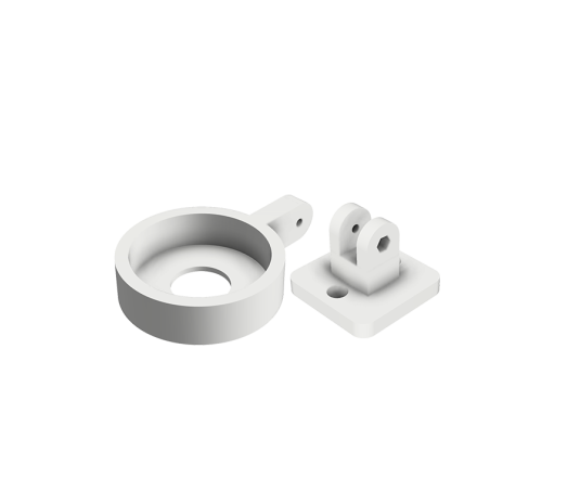 Netatmo Verstelbare Muurbeugel voor Weerstation en Binnencamera