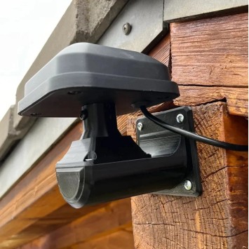 Segway Navimow GPS-antenne 90 graden muurbeugel