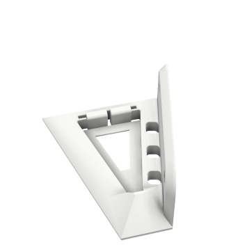 Starlink router Gen.1 + netadapter muurbeugel