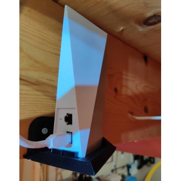 Starlink router Gen.1 + netadapter muurbeugel